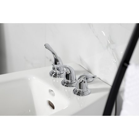 Kingston Brass ThreeHandle Bidet Faucet, Polished Chrome KB321YL